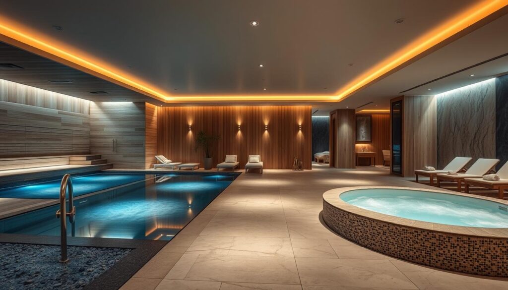 Elementy strefy wellness co to - sauna, basen, jacuzzi i inne udogodnienia