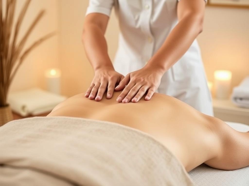 Masaż relaksacyjny w wersji klasycznej z technikami głaskania i delikatnego ugniatania