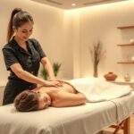 Masażysta wykonujący masaż klasyczny - Zarobki w beauty: Ile zarabia kosmetyczka i masażysta?