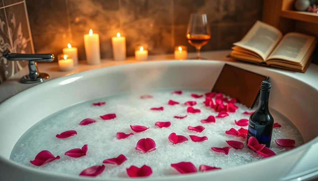 Domowa relaksująca kąpiel z solą Epsom i olejkami eterycznymi