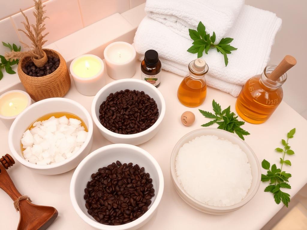 Domowy zabieg relaksacyjny na ciało z naturalnymi składnikami