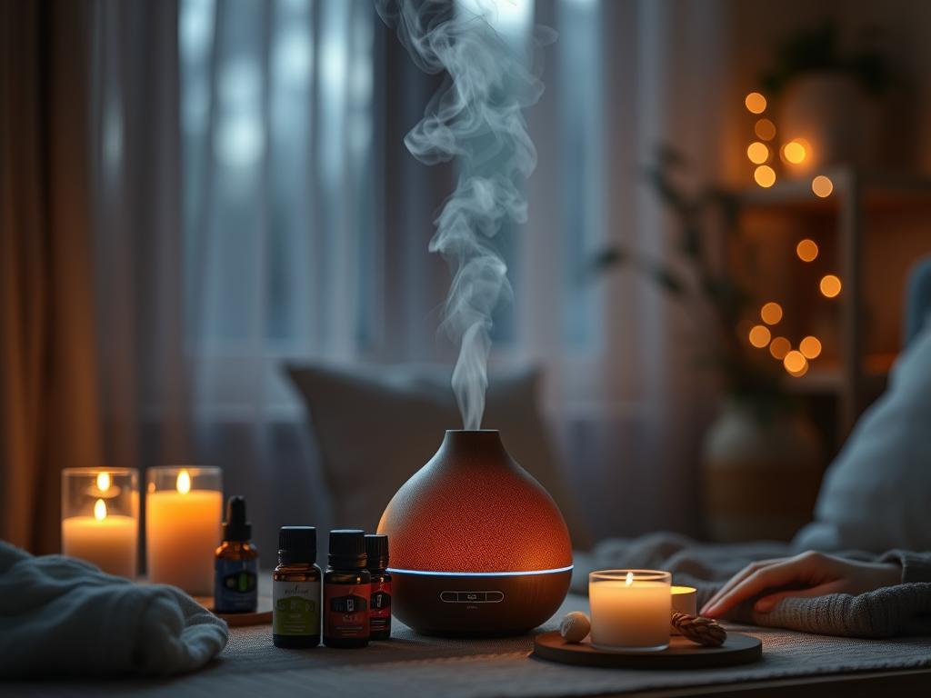 Dyfuzor z olejkami eterycznymi jako pomysł na relaksujący wieczór
