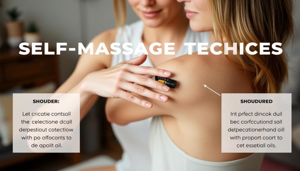 Technika automasażu relaksacyjnego z wykorzystaniem olejków